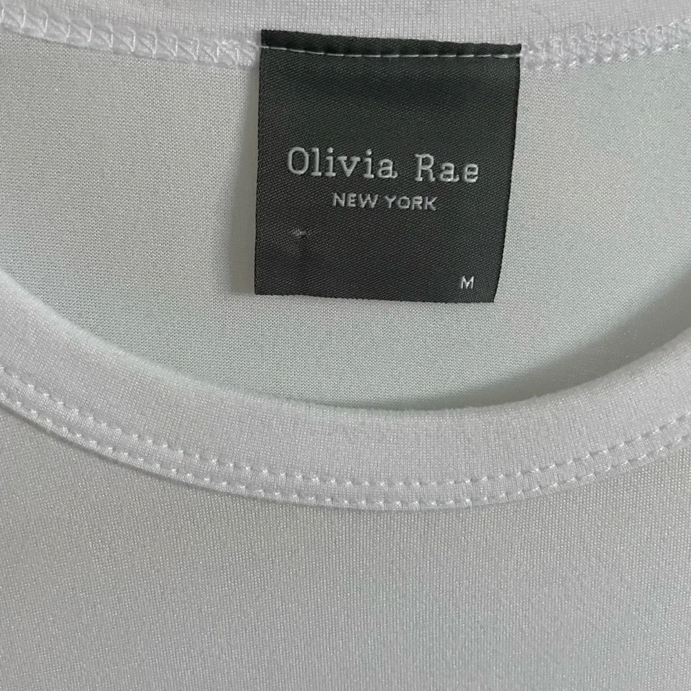 Olivia Rae White Short Sleeve Tee - Picture 3 of 3